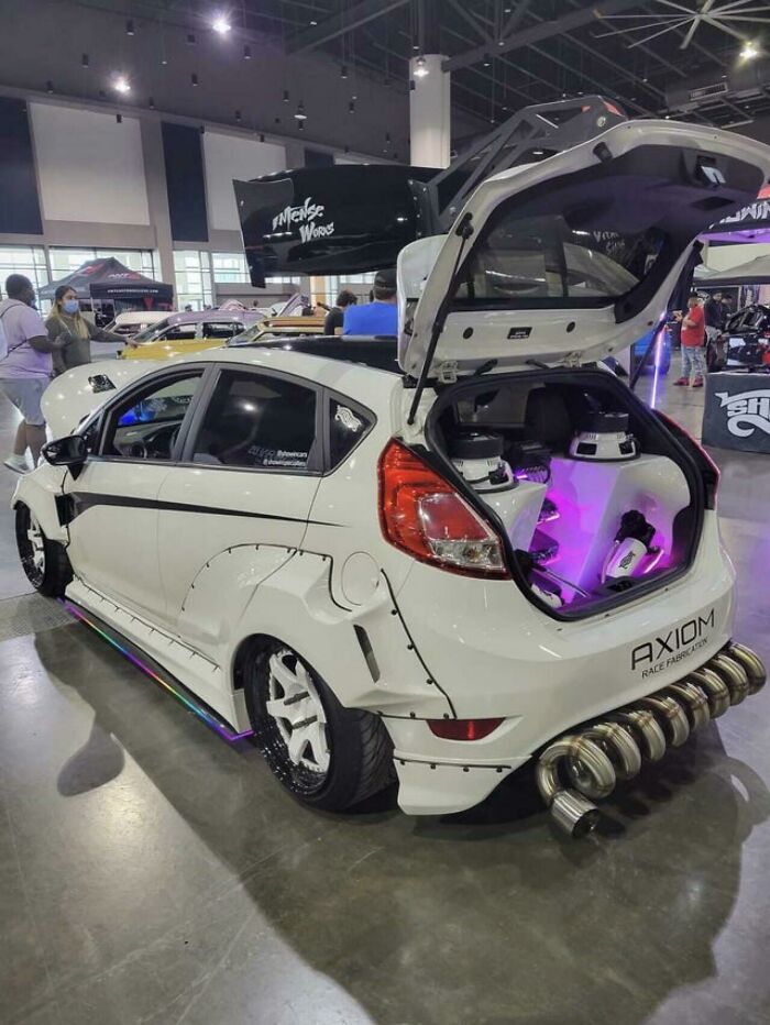 Especially The Curved Exhaust