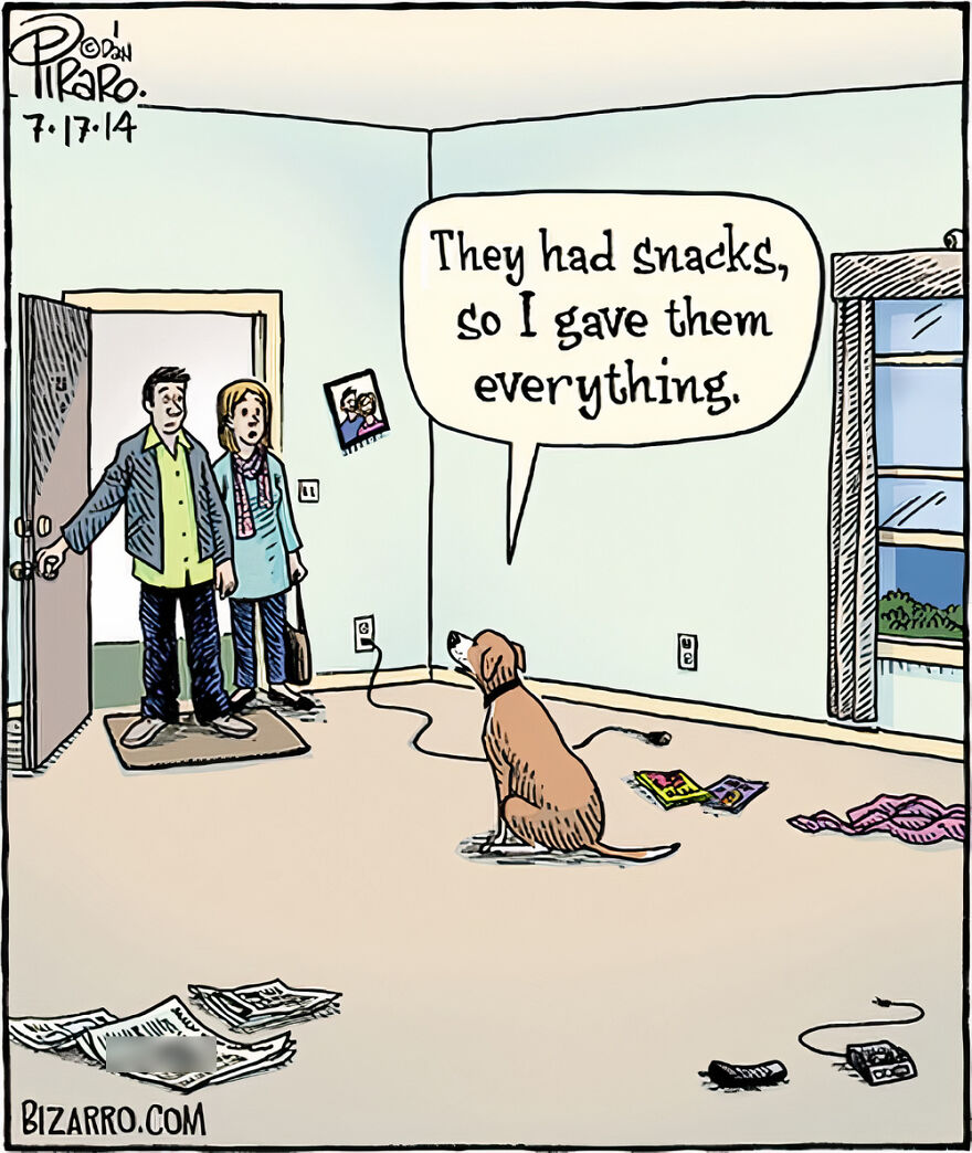 New Dark Comics By Dan Piraro That’ll Send You Feeling Nostalgic