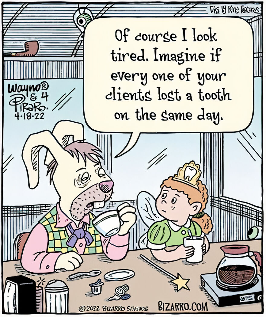 New Dark Comics By Dan Piraro That’ll Send You Feeling Nostalgic