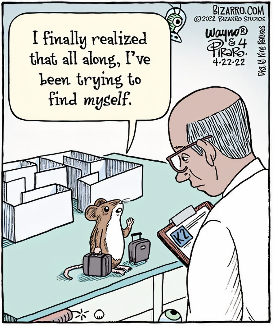 New Dark Comics By Dan Piraro That’ll Send You Feeling Nostalgic