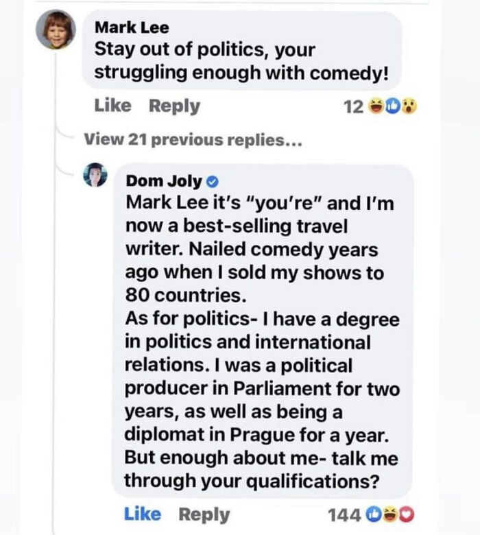 Fair Point Well Made