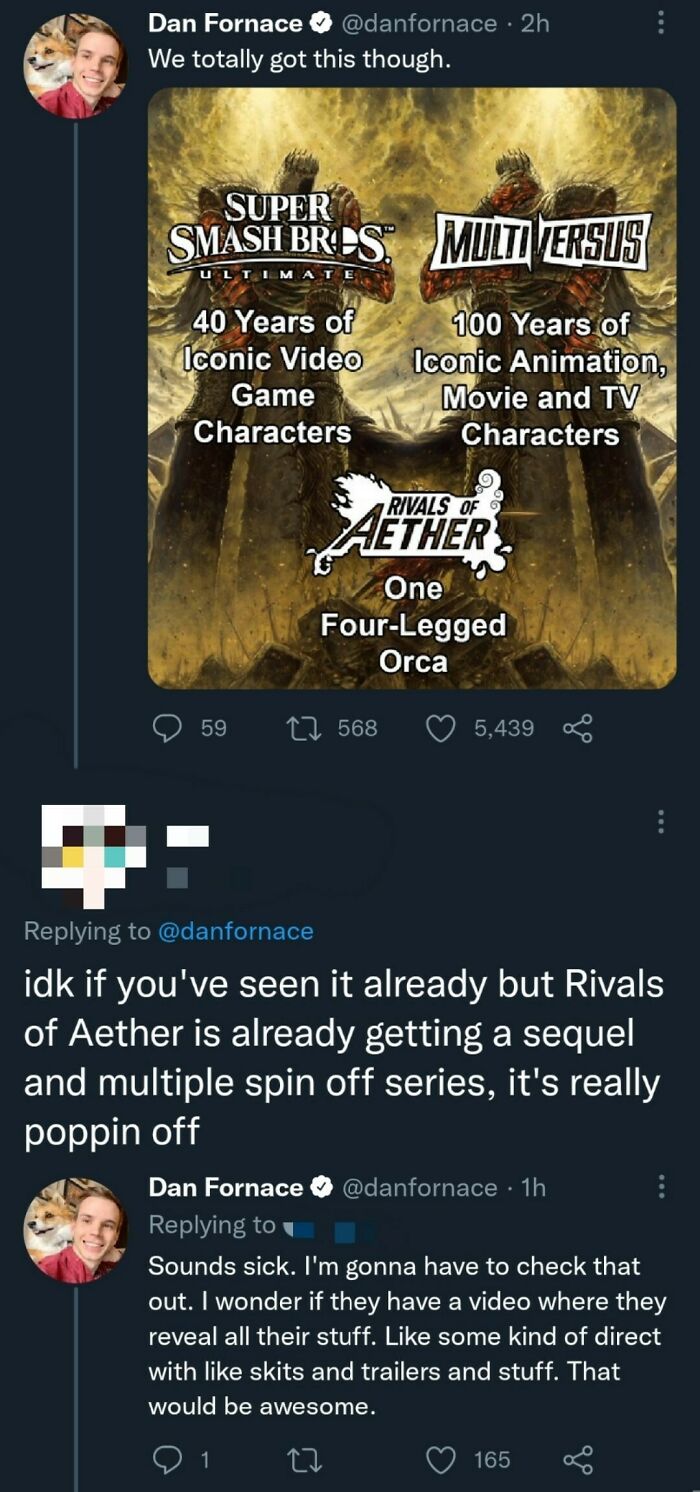 I Wonder If Dan Is Into Rivals?