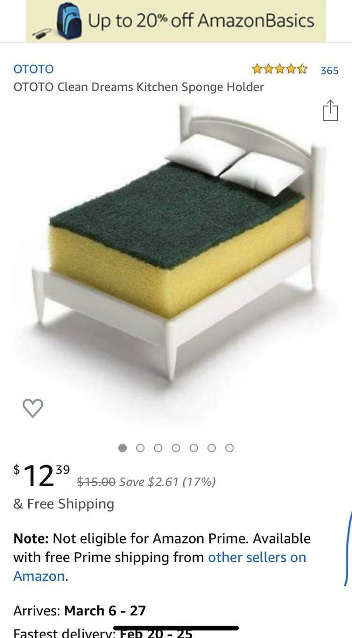 Because Your Sponge Needs A Break Too