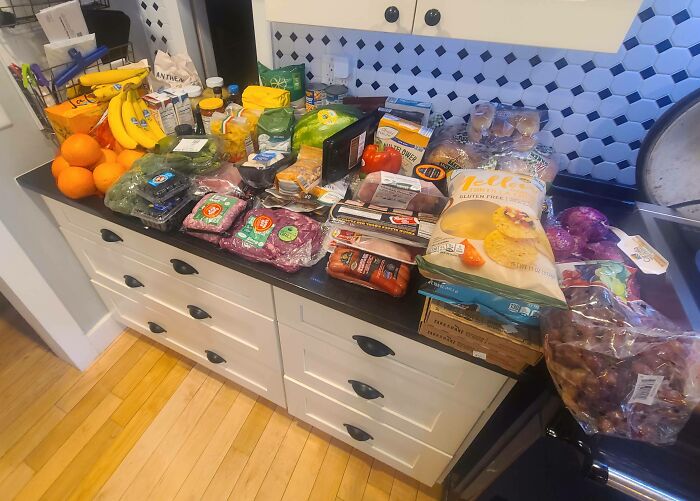 500 dólares de alimentos en EE.UU.