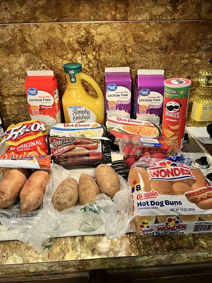 $51 Of Groceries In Oklahoma