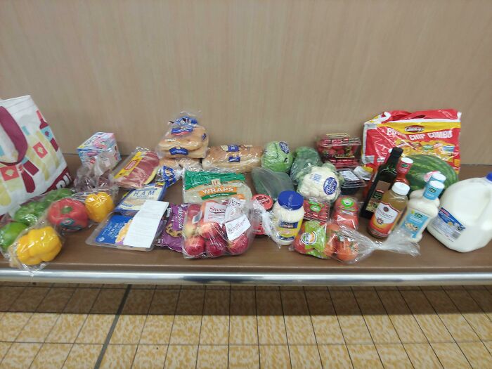 91 dólares de alimentos en Wisconsin