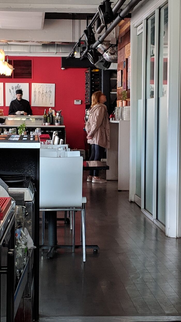 I Hung Up My Art At A Restaurant At Pike Place Market Last Weekend, A Step Up From The Cafes I've Been In The Past