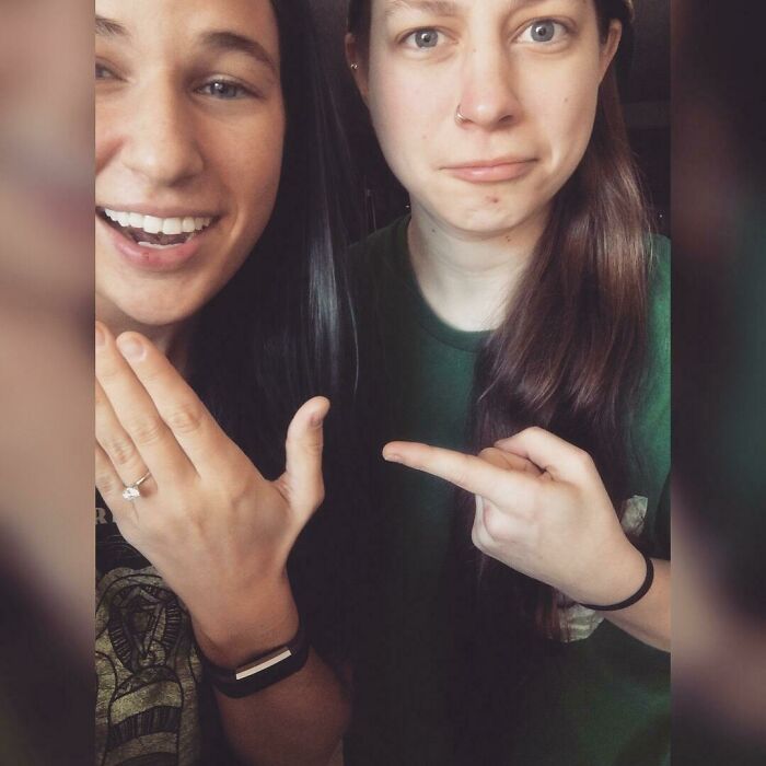 Found Her On Tinder 2 Years Ago And Now She Said Yes To Being My Wife!!!