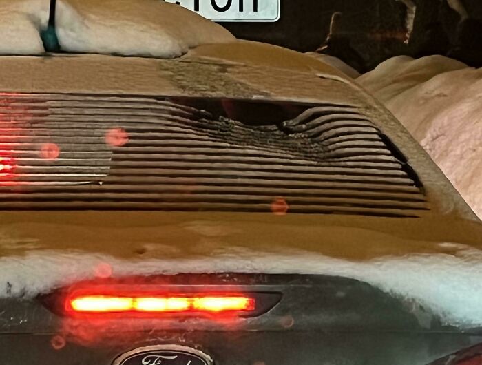 Window Heater Melted The Window