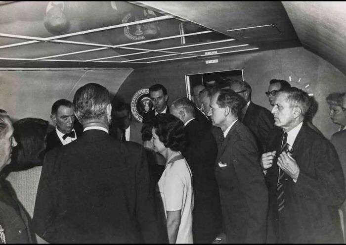 Inauguration Of Lbj On Air Force One. November 22, 1963