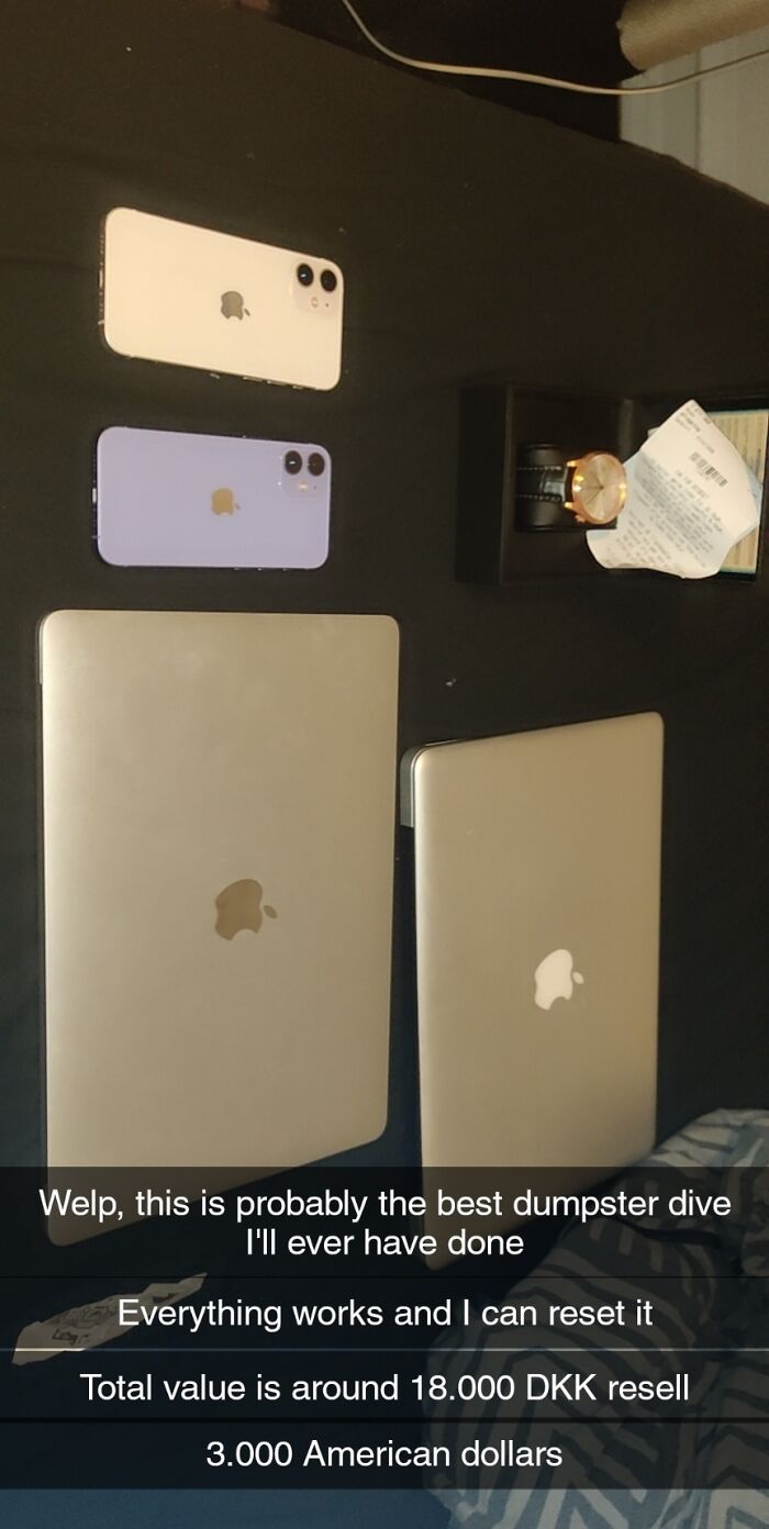 Well, I Guess This Is My Magnum Opus Of Dumpster Diving...