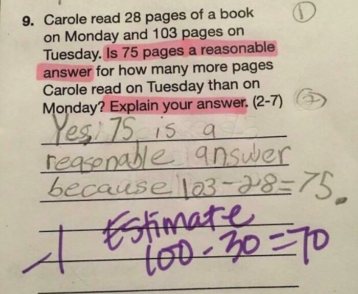 A Friend Just Uploaded This Homework To Facebook