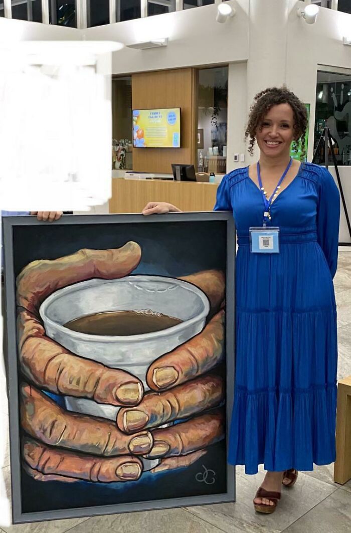 2.5 Years Sober Tomorrow; I Painted This For An Art Auction Benefiting A Local Sober Living Facility