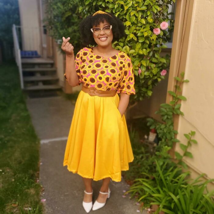 I Made A Dress For My First Day Of Work