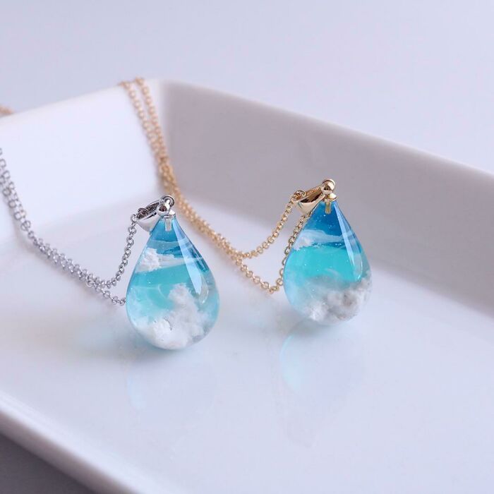 I Made Some Cloud Pendants!