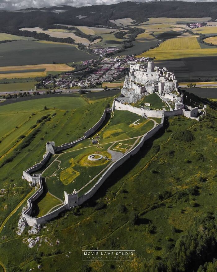 The Ruins Of Spiš Castle Originally Built In The 12th Century, Now One Of The Largest Castle Sites In Central Europe