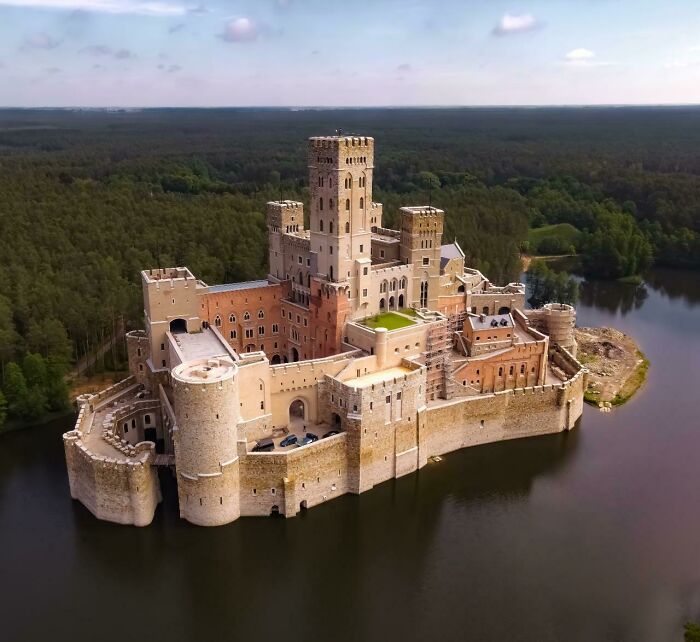 Update On The New Castle Being Built In Poland. Photo Taken This Week