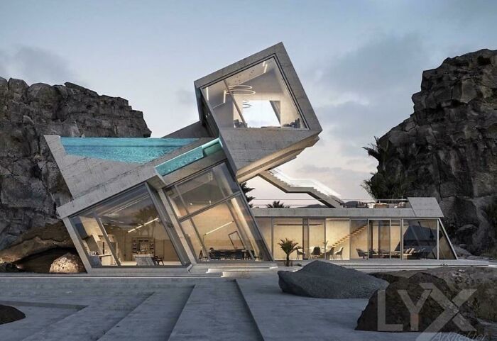 Brutalist House In Iceland 