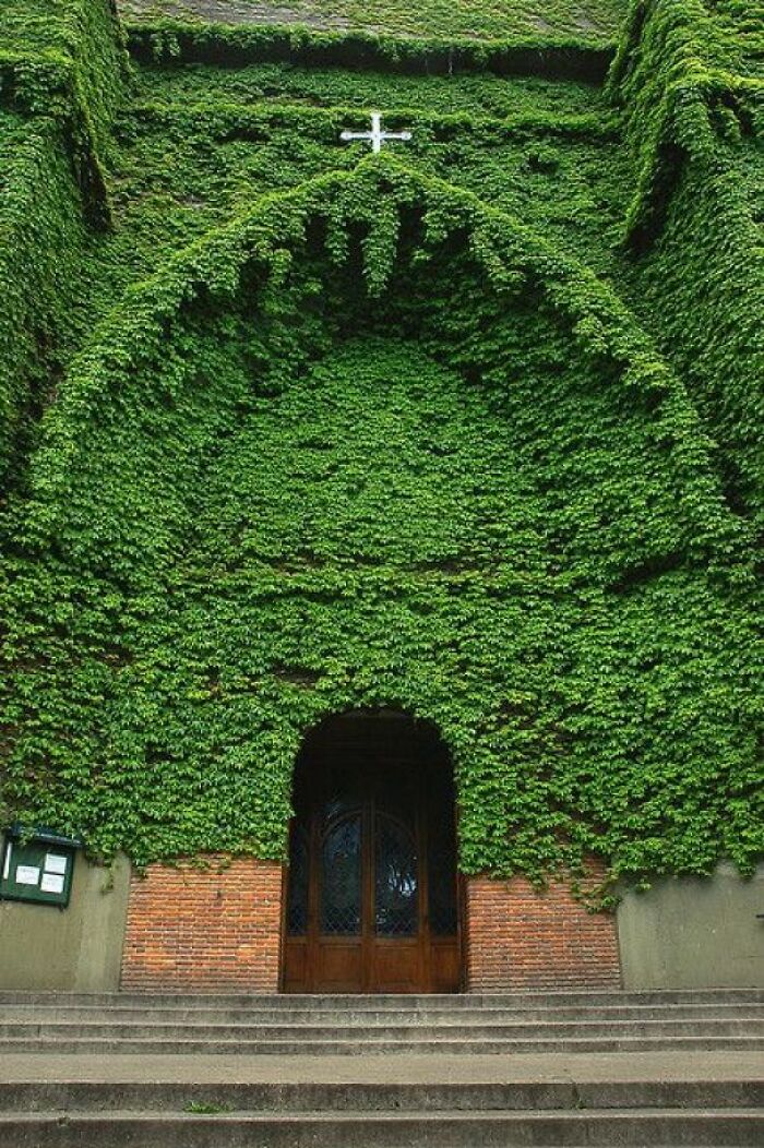 The Green Church In Buenos Aires, Argentina