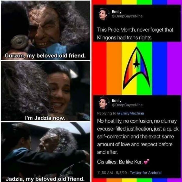 Klingons Kinda Inclusive