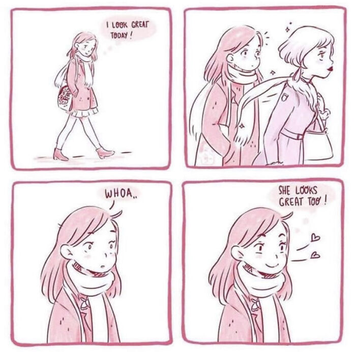 Just Being Happy Without Comparisons