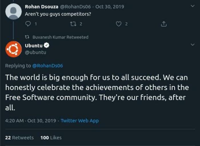 Ubuntu Showing That Open Source Love