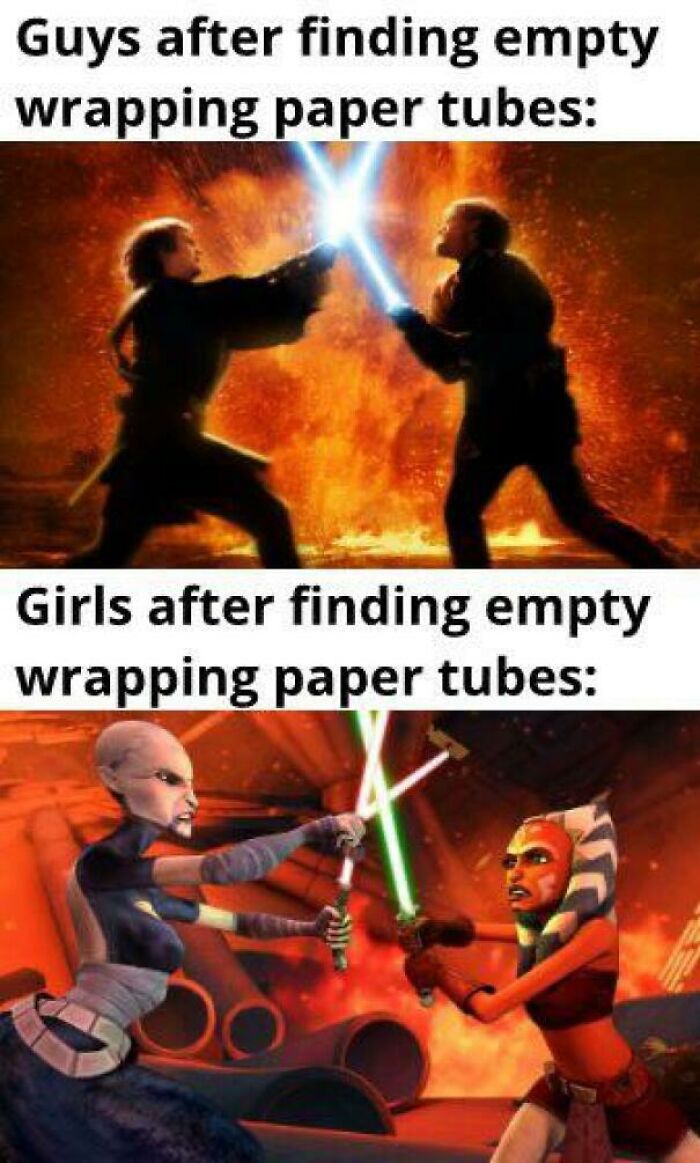 Everyone Loves A Good Lightsaber Duel