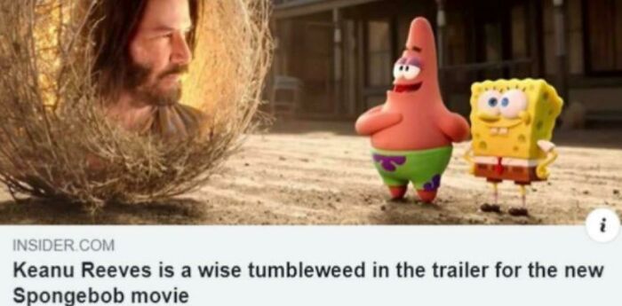 Thanks, I Love Tumbleweed Keanu Reeves