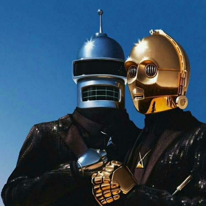 Thanks, I Love Bender And C-3po Daft Punk!