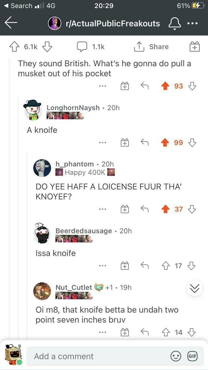 The Way People From Outside The UK Think We Speak, Always Makes Me Laugh