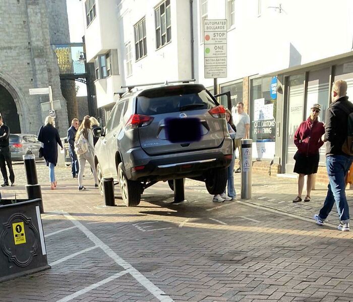 You Can’t Park There Mate