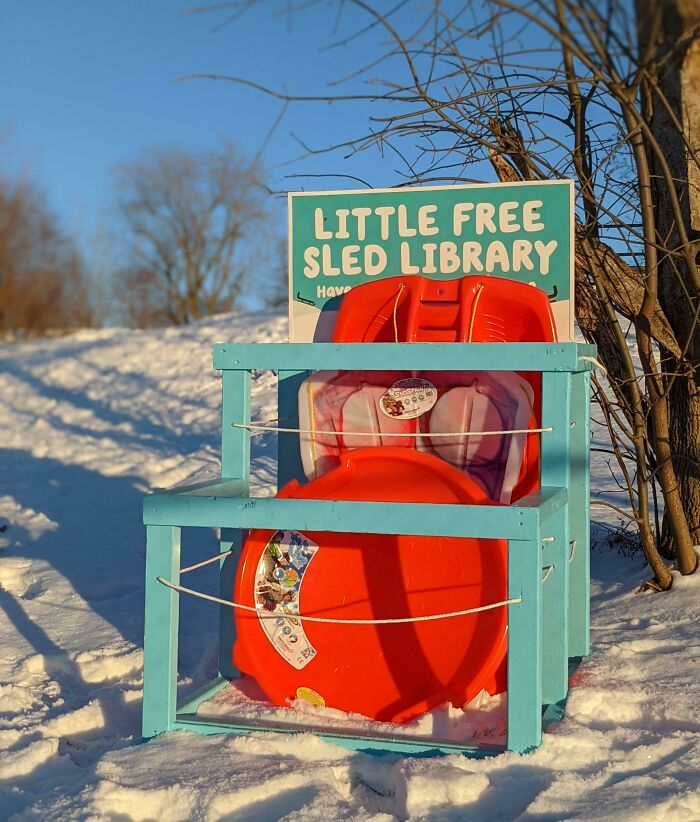 Why Buy A Sled When You Can Borrow One?