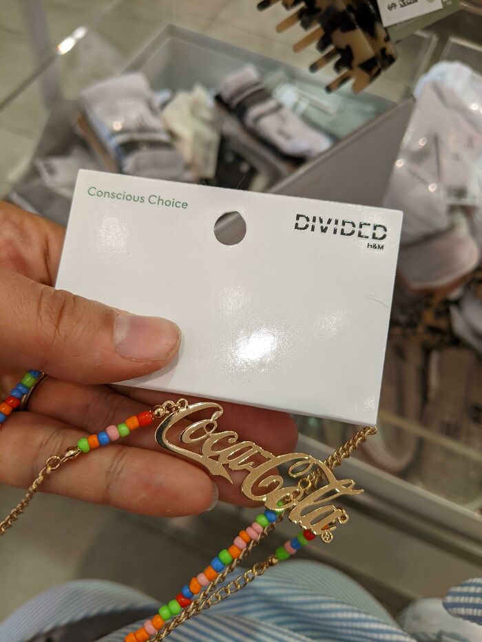 How Is This Stupid Necklace A Conscious Choice?