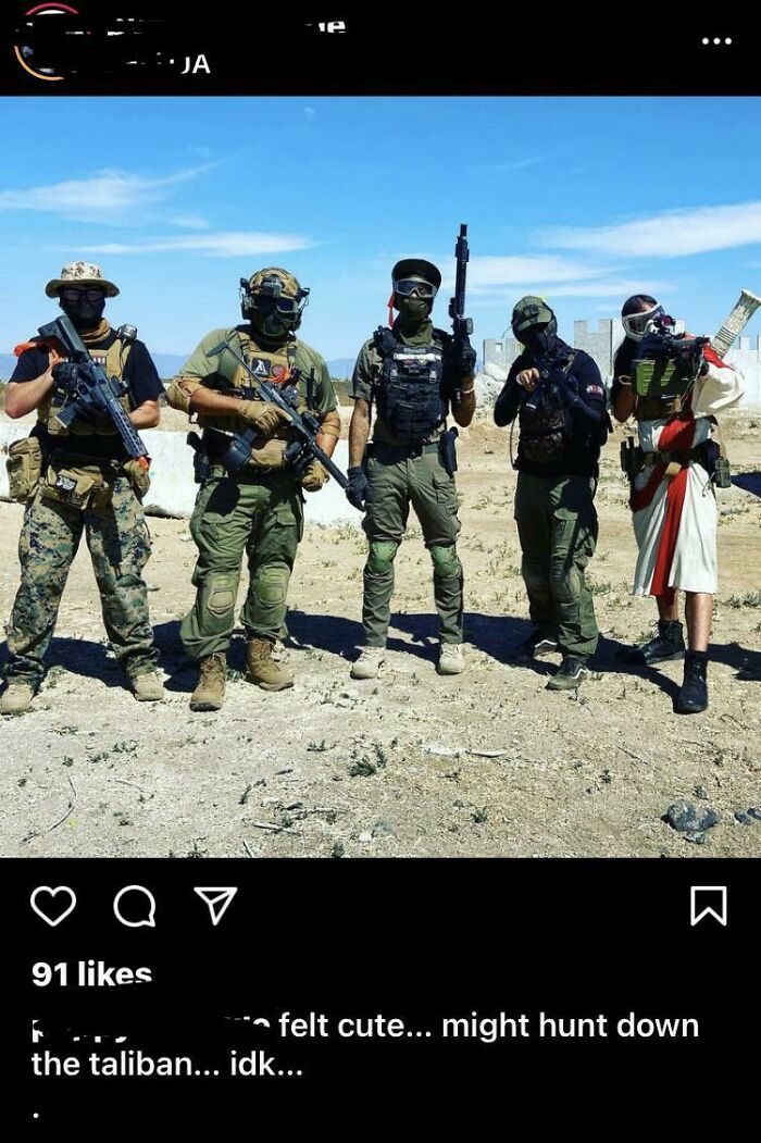 Going To Hunt Down Taliban With Airsoft Guns