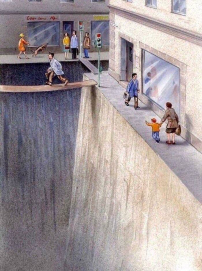 American Cities. How Can We Change This? Can We Start Reimagining Roads To Be Walkable Public Spaces?