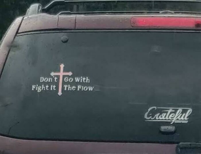 Don't Go With, Fight It, The Flow