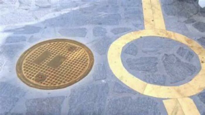 It’s Literally Outlined Where It Should Go