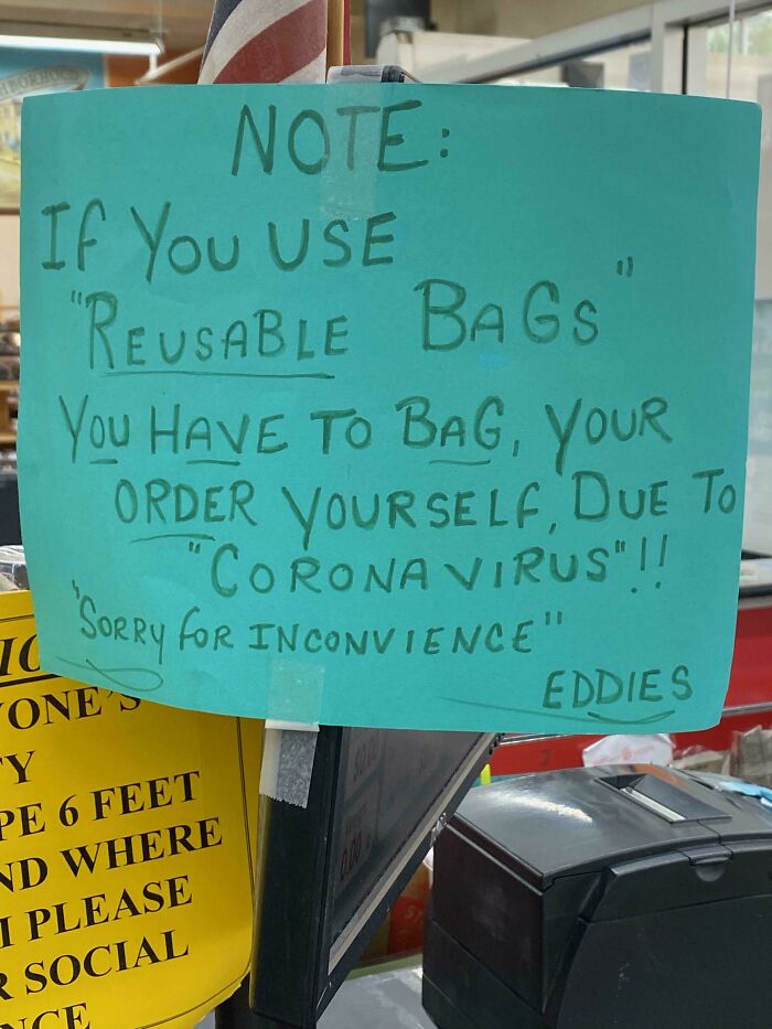When Neither Bags, Convenience Nor Coronavirus Is Real: Triple Threat