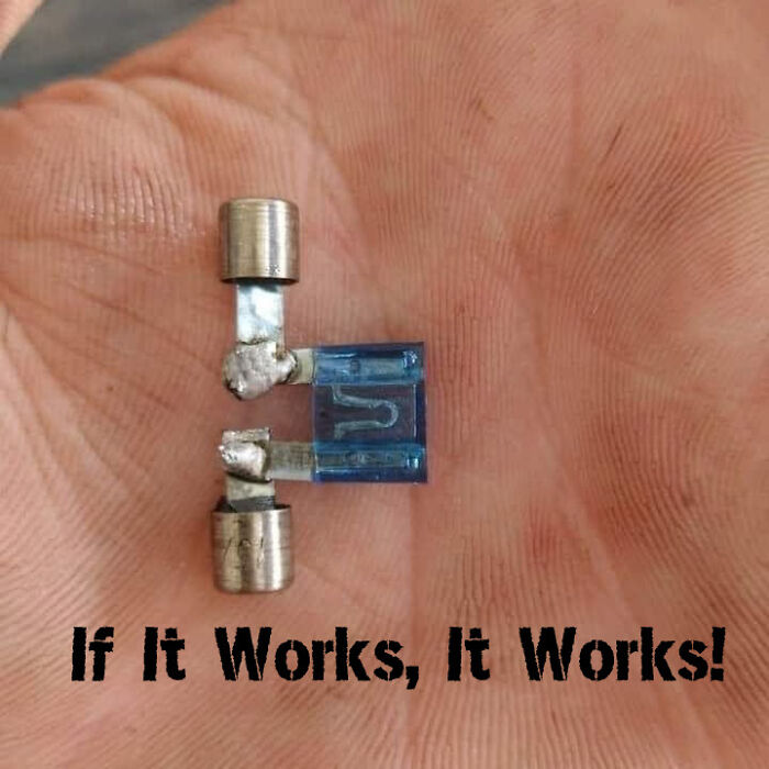 At Least It's Still An Actual Fuse, Right?