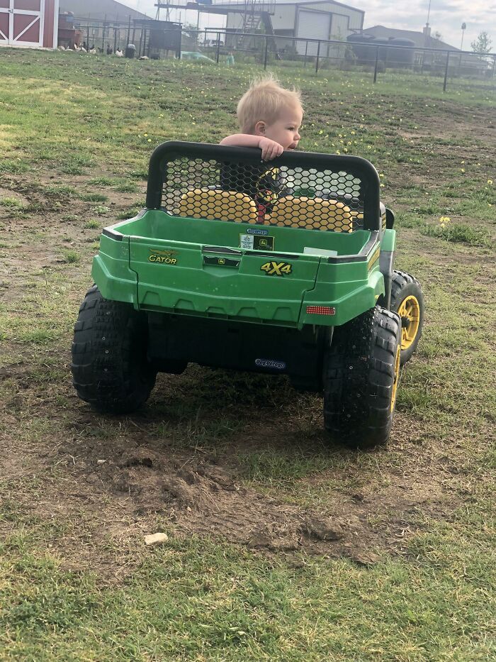 Wrap A Kids Bmx Tire Around The Drive Wheels And The Power Wheel Will Almost Never Get Stuck!