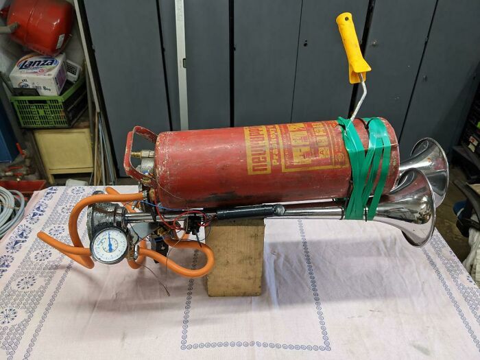 I Call It The Pigeon Remover 3000