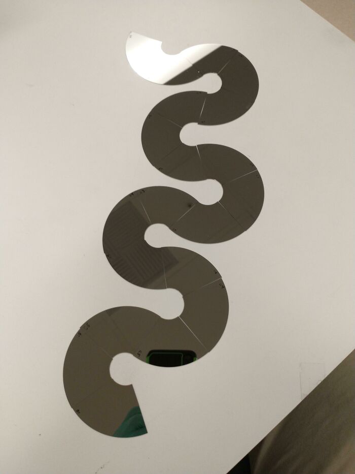 Este es el aspecto de un disco duro cuando se despliega