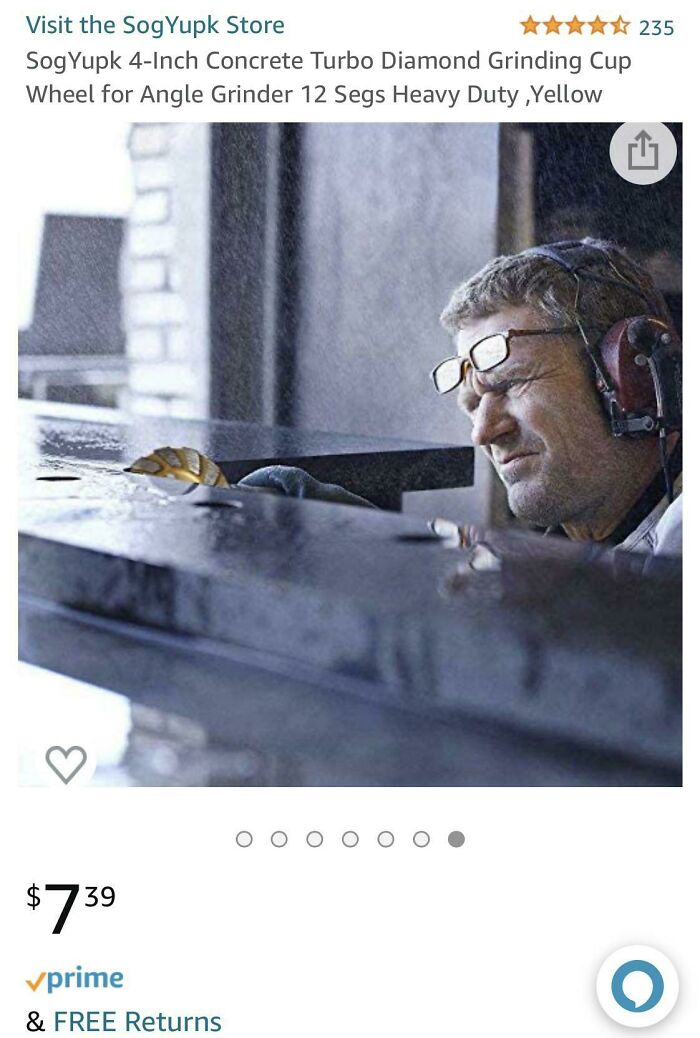 Looking For Angle Grinder Wheels On Amazon And Came Across This Guy