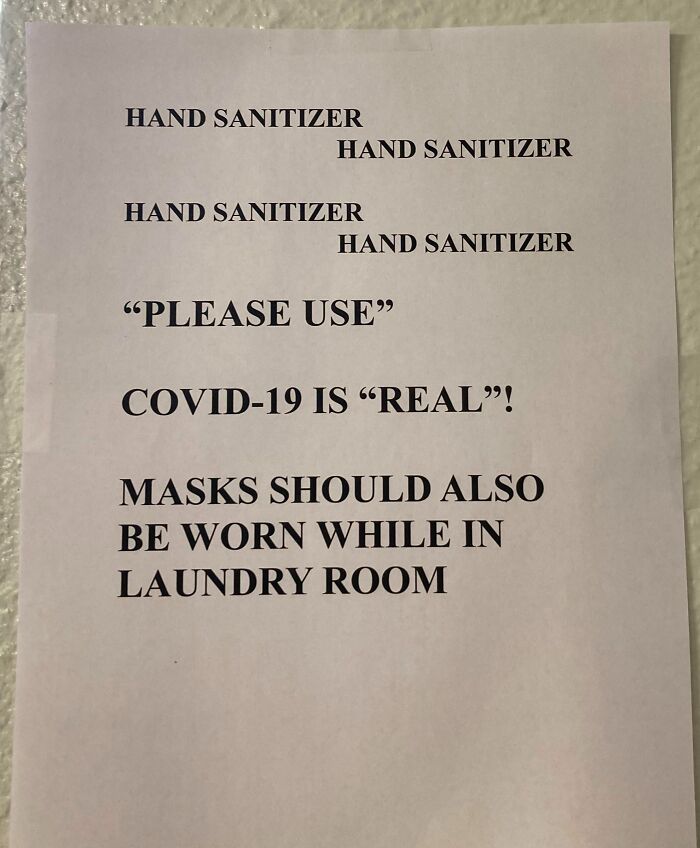 Reminder That Covid Is “Real”