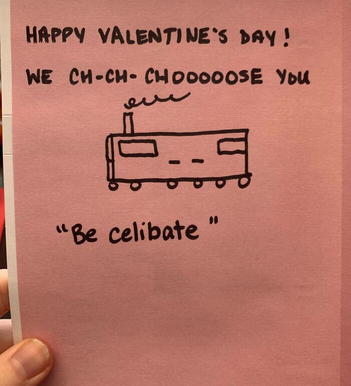 Valentine’s Day Card From My Parents With Some Suspicious Advice