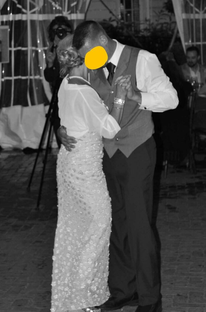 She Looks Absolutely Beautiful. Too Bad - That's My MIL At My Wedding 7 Years Ago