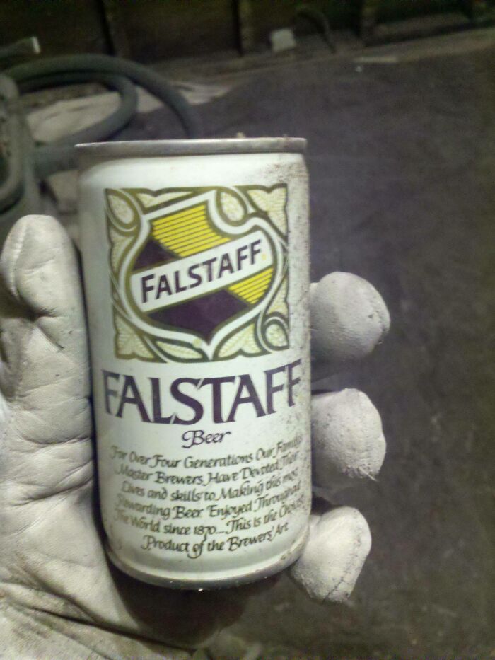 Tearing Down Plaster, Found This Unopened Inside The Wall