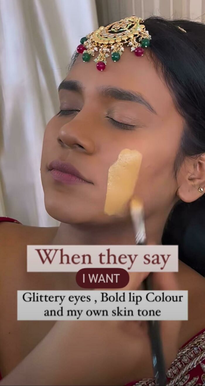 Caption Said - "All Skin Tones Are Beautiful". Yet The Foundation Is Like 3 Shades Lighter