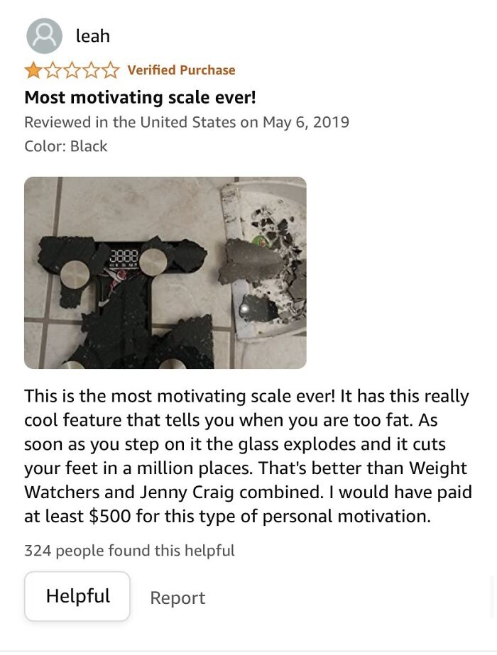 Leah Gets Some Motivation