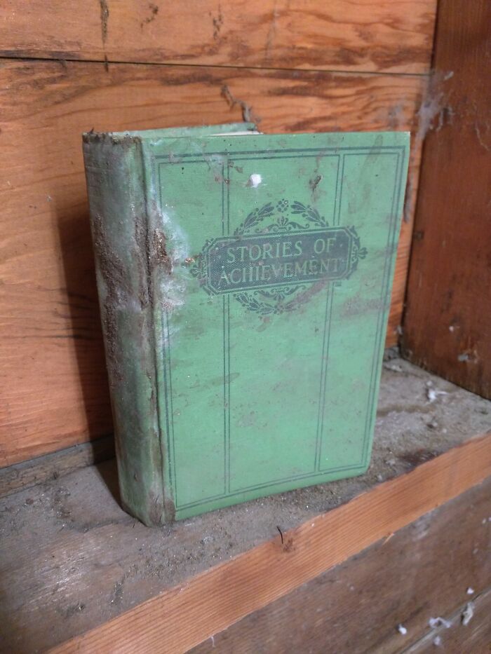 Found This Book From 1916 Inside The Wall Of My House